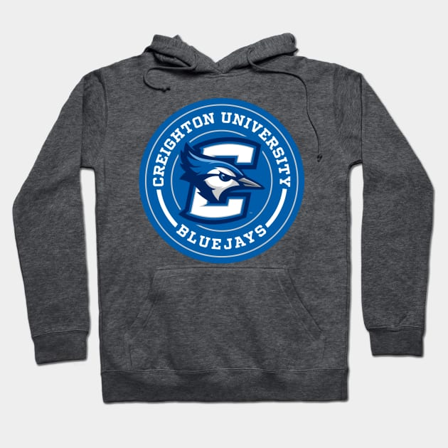 Creighton - Bluejays Hoodie by Josh Wuflestad